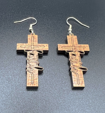 Cross Faith Earrings