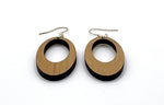 Oval Cut Out Earring