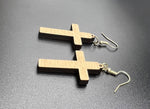 Plan Cross Earrings