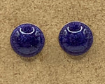 Round Stud Earrings (Multiple Color Options)